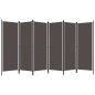 vidaXL 6-tlg. Raumteiler Anthrazit 300x180 cm vidaXL 6-tlg. Raumteiler Anthrazit 300x180 cm