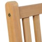 Gartenstühle 2 Stk. Massivholz Teak Gartenstühle 2 Stk. Massivholz Teak