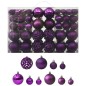 vidaXL 100-tlg. Weihnachtskugel-Set Lila vidaXL 100-tlg. Weihnachtskugel-Set Lila