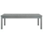 vidaXL Couchtisch 100x50x33 cm Grau Massivholz Akazie vidaXL Couchtisch 100x50x33 cm Grau Massivholz Akazie