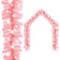 Weihnachtsgirlande mit LED-Lichtern 20 m Rosa Weihnachtsgirlande mit LED-Lichtern 20 m Rosa