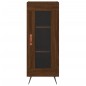 Highboard Braun Eichen-Optik 34,5x34x180 cm Holzwerkstoff Highboard Braun Eichen-Optik 34,5x34x180 cm Holzwerkstoff