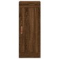 Highboard Braun Eichen-Optik 34,5x34x180 cm Holzwerkstoff Highboard Braun Eichen-Optik 34,5x34x180 cm Holzwerkstoff