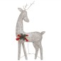 Weihnachtsdeko LED Rentiere 270x7x90 cm Golden Warmweiß Weihnachtsdeko LED Rentiere 270x7x90 cm Golden Warmweiß