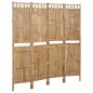 4-tlg. Raumteiler Bambus 160x180 cm 4-tlg. Raumteiler Bambus 160x180 cm