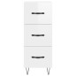 Highboard Hochglanz-Weiß 34,5x34x180 cm Holzwerkstoff Highboard Hochglanz-Weiß 34,5x34x180 cm Holzwerkstoff