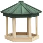 Vogelfutterhaus Achteck Tanne Massivholz 33x30 cm Vogelfutterhaus Achteck Tanne Massivholz 33x30 cm