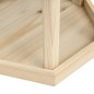Vogelfutterhaus Achteck Tanne Massivholz 33x30 cm Vogelfutterhaus Achteck Tanne Massivholz 33x30 cm