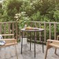 Beistelltisch Schwarz 45 cm Poly Rattan Beistelltisch Schwarz 45 cm Poly Rattan