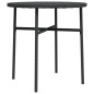 Beistelltisch Schwarz 45 cm Poly Rattan Beistelltisch Schwarz 45 cm Poly Rattan