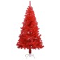 Künstlicher Weihnachtsbaum mit Ständer Rot 150 cm PVC Künstlicher Weihnachtsbaum mit Ständer Rot 150 cm PVC