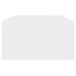 vidaXL Monitorständer Weiß 42x24x13 cm Holzwerkstoff vidaXL Monitorständer Weiß 42x24x13 cm Holzwerkstoff