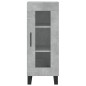 Highboard Betongrau 34,5x34x180 cm Holzwerkstoff Highboard Betongrau 34,5x34x180 cm Holzwerkstoff