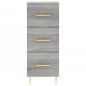 Highboard Grau Sonoma 34,5x34x180 cm Holzwerkstoff Highboard Grau Sonoma 34,5x34x180 cm Holzwerkstoff