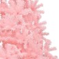 Künstlicher Halb-Weihnachtsbaum mit Ständer Rosa 210 cm PVC Künstlicher Halb-Weihnachtsbaum mit Ständer Rosa 210 cm PVC
