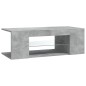 TV-Schrank mit LED-Leuchten Betongrau 90x39x30 cm TV-Schrank mit LED-Leuchten Betongrau 90x39x30 cm