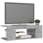TV-Schrank mit LED-Leuchten Betongrau 90x39x30 cm TV-Schrank mit LED-Leuchten Betongrau 90x39x30 cm