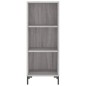 Highboard Grau Sonoma 34,5x34x180 cm Holzwerkstoff Highboard Grau Sonoma 34,5x34x180 cm Holzwerkstoff