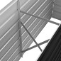 vidaXL Garten-Hochbeet Anthrazit 160 x 40 x 77 cm Verzinkter Stahl vidaXL Garten-Hochbeet Anthrazit 160 x 40 x 77 cm Verzinkter Stahl