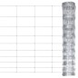Gartenzaun Verzinkter Stahl 50x1,2 m Silbern Gartenzaun Verzinkter Stahl 50x1,2 m Silbern