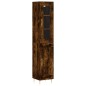 Highboard Räuchereiche 34,5x34x180 cm Holzwerkstoff Highboard Räuchereiche 34,5x34x180 cm Holzwerkstoff
