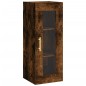 Highboard Räuchereiche 34,5x34x180 cm Holzwerkstoff Highboard Räuchereiche 34,5x34x180 cm Holzwerkstoff
