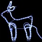 Weihnachtsdekoration Rentiere und Schlitten Outdoor 252 LEDs Weihnachtsdekoration Rentiere und Schlitten Outdoor 252 LEDs