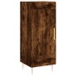 Highboard Räuchereiche 34,5x34x180 cm Holzwerkstoff Highboard Räuchereiche 34,5x34x180 cm Holzwerkstoff