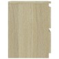 Nachttische 2 Stk. Sonoma-Eiche 30x30x40 cm Holzwerkstoff Nachttische 2 Stk. Sonoma-Eiche 30x30x40 cm Holzwerkstoff