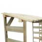 Feuerholz-Lagerschuppen 300×44×176 cm Imprägniertes Kiefernholz Feuerholz-Lagerschuppen 300×44×176 cm Imprägniertes Kiefernholz