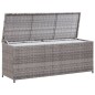Gartenbox Grau 150x50x60 cm Poly Rattan Gartenbox Grau 150x50x60 cm Poly Rattan