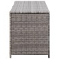 Gartenbox Grau 150x50x60 cm Poly Rattan Gartenbox Grau 150x50x60 cm Poly Rattan