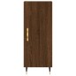 Highboard Braun Eichen-Optik 34,5x34x180 cm Holzwerkstoff Highboard Braun Eichen-Optik 34,5x34x180 cm Holzwerkstoff