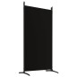 vidaXL 6-tlg. Paravent Schwarz 520x180 cm Stoff vidaXL 6-tlg. Paravent Schwarz 520x180 cm Stoff