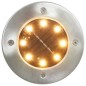 Solar-Bodenleuchten 8 Stk. LED Warmweiß Solar-Bodenleuchten 8 Stk. LED Warmweiß