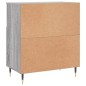 Sideboards 3 Stk. Grau Sonoma Holzwerkstoff Sideboards 3 Stk. Grau Sonoma Holzwerkstoff