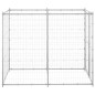 vidaXL Outdoor-Hundezwinger Verzinkter Stahl 110x220x180 cm vidaXL Outdoor-Hundezwinger Verzinkter Stahl 110x220x180 cm