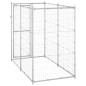 vidaXL Outdoor-Hundezwinger Verzinkter Stahl 110x220x180 cm vidaXL Outdoor-Hundezwinger Verzinkter Stahl 110x220x180 cm