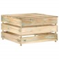 8-tlg. Garten-Lounge-Set mit Kissen Grün Imprägniertes Holz 8-tlg. Garten-Lounge-Set mit Kissen Grün Imprägniertes Holz
