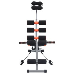 Bauchtrainer in L-Form mit Elastischen Bändern