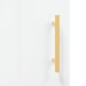 Highboard Hochglanz-Weiß 34,5x34x180 cm Holzwerkstoff Highboard Hochglanz-Weiß 34,5x34x180 cm Holzwerkstoff