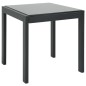 vidaXL Sonnenliegen 2 Stk. mit Tisch Textilene und Stahl vidaXL Sonnenliegen 2 Stk. mit Tisch Textilene und Stahl