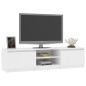 TV-Schrank Weiß 140×40×35,5 cm Holzwerkstoff TV-Schrank Weiß 140×40×35,5 cm Holzwerkstoff
