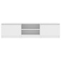 TV-Schrank Weiß 140×40×35,5 cm Holzwerkstoff TV-Schrank Weiß 140×40×35,5 cm Holzwerkstoff
