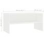 TV-Schrank Weiß 80x40x40cm Holzwerkstoff TV-Schrank Weiß 80x40x40cm Holzwerkstoff
