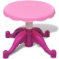 vidaXL Kinder-Schminktisch mit 3 Spiegeln und Licht/Ton vidaXL Kinder-Schminktisch mit 3 Spiegeln und Licht/Ton