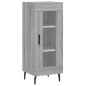 Highboard Grau Sonoma 34,5x34x180 cm Holzwerkstoff Highboard Grau Sonoma 34,5x34x180 cm Holzwerkstoff