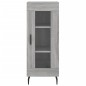 Highboard Grau Sonoma 34,5x34x180 cm Holzwerkstoff Highboard Grau Sonoma 34,5x34x180 cm Holzwerkstoff