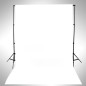 vidaXL Fotohintergrund Baumwolle Weiß 500 x 300 cm vidaXL Fotohintergrund Baumwolle Weiß 500 x 300 cm