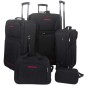 vidaXL Reiseset Kofferset 5-teilig Schwarz vidaXL Reiseset Kofferset 5-teilig Schwarz
